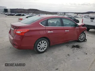 2019 Nissan Sentra SV with VIN 3N1AB7AP9KY225371, listed as a Copart auction lot 48354345 with 92,611 mi miles and Salvage Title. Bid and sale history available at DreamBid. Image 3.