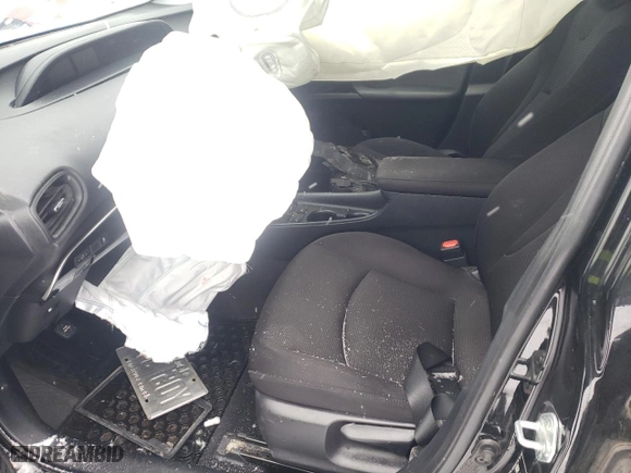 2019 Toyota Prius LE with VIN JTDL9RFUXK3009422, listed as a Copart auction lot 87360094 with 0 mi miles and Salvage Title. Bid and sale history available at carsss.com. Image 7.