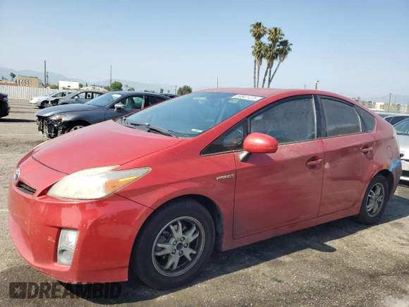 2011 Toyota Prius I z VIN JTDKN3DU2B0276062, wystawiony jako Copart lot #59941475 z przebiegiem 267 626 mil mil oraz Czysty tytuł • Clean title. Historia ofert i sprzedaży dostępna na DreamBid. Obrazek 1.