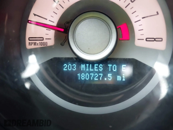 2012 Ford Mustang Premium with VIN 1ZVBP8AM7C5252191, listed as a IAAI auction lot 42498076 with 180,727 mi miles and . Bid and sale history available at DreamBid. Image 16.