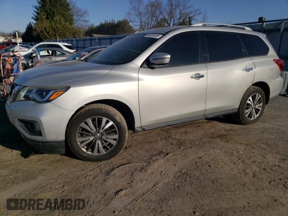 2017 Nissan Pathfinder SL with VIN 5N1DR2MM4HC636636, listed as a Copart auction lot 49439495 with 145,198 mi miles and Clean title. Bid and sale history available at DreamBid. Image 1.