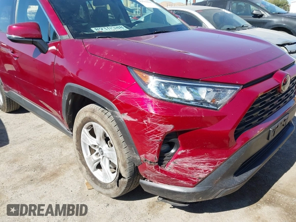 2020 Toyota RAV4 XLE with VIN 2T3W1RFV2LW077919, listed as a IAAI auction lot 42531056 with 74,223 mi miles and . Bid and sale history available at DreamBid. Image 6.