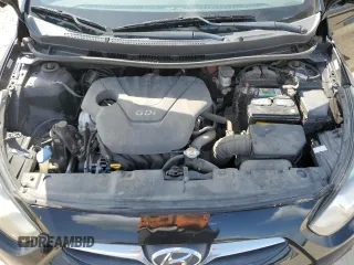 2013 Hyundai Accent GLS with VIN KMHCT4AE3DU394772, listed as a Copart auction lot 53998105 with 130,026 mi miles and Salvage Title. Bid and sale history available at carsss.com. Image 11.