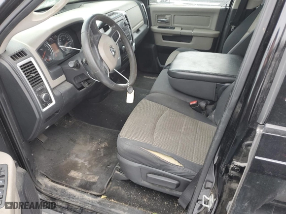 2009 Dodge Ram 1500 SLT with VIN 1D3HV18P29S784444, listed as a Copart auction lot 42707595 with 151,376 mi miles and Salvage Title. Bid and sale history available at carsss.com. Image 7.