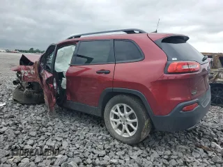 2016 Jeep Cherokee Sport z VIN 1C4PJLAS4GW329806, wystawiony jako Copart lot #56226425 z przebiegiem Nie podano mil oraz Szkoda całkowita • Salvage title. Historia ofert i sprzedaży dostępna na DreamBid. Obrazek 2.