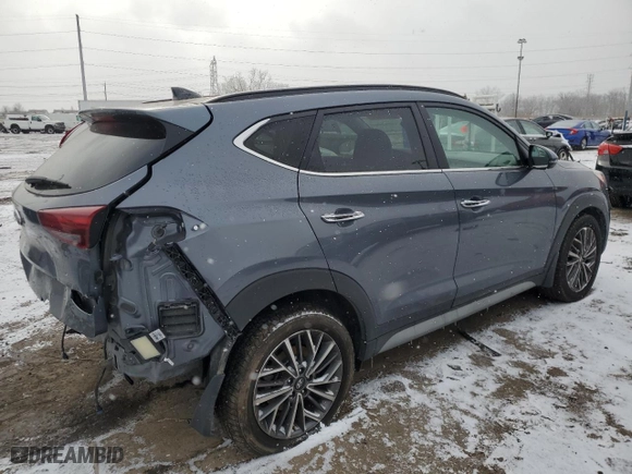 2021 Hyundai Tucson Limited with VIN KM8J33AL6MU336302, listed as a Copart auction lot 86527464 with 80,940 mi miles and Clean Title. Bid and sale history available at carsss.com. Image 3.