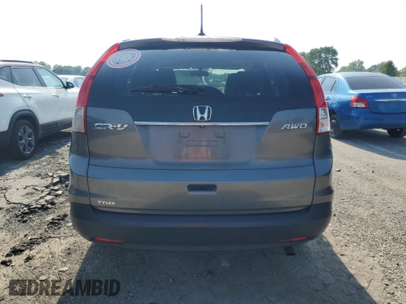 2013 Honda CR-V EX-L with VIN 2HKRM4H7XDH690823, listed as a Copart auction lot 65093765 with 207,333 mi miles and Clean title. Bid and sale history available at DreamBid. Image 6.