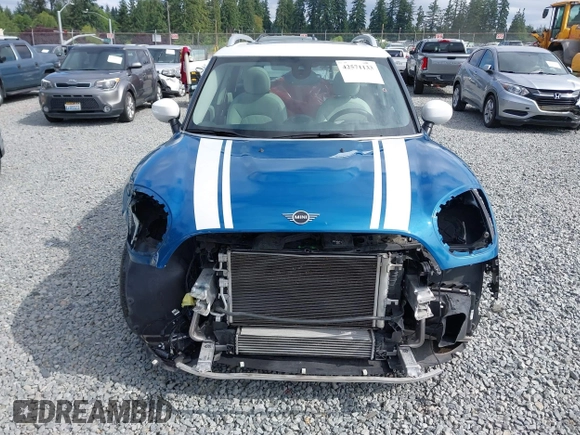 2022 MINI Countryman Cooper S with VIN WMZ83BR0XN3N96765, listed as a IAAI auction lot 42571133 with 22,821 mi miles and . Bid and sale history available at DreamBid. Image 13.