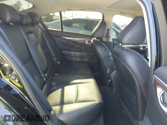 2014 Infiniti Q50 Hybrid Sport with VIN JN1AV7AR1EM701435, listed as a IAAI auction lot 41479140 with 154,338 mi miles. Bid and sale history available at carsss.com. Image 8.
