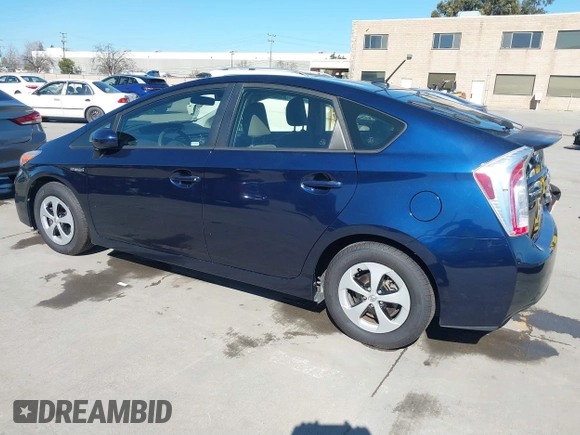 2015 Toyota Prius Four with VIN JTDKN3DU1F0449298, listed as a IAAI auction lot 41675916 with 92,310 mi miles. Bid and sale history available at carsss.com. Image 3.