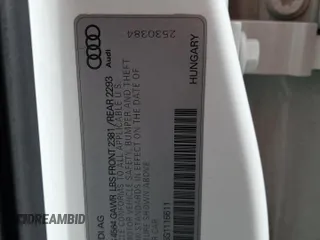 2016 Audi A3 Premium z VIN WAUB8GFF5G1116611, wystawiony jako Copart lot #56052805 z przebiegiem 70 458 mil mil oraz Szkoda całkowita • Salvage title. Historia ofert i sprzedaży dostępna na DreamBid. Obrazek 12.