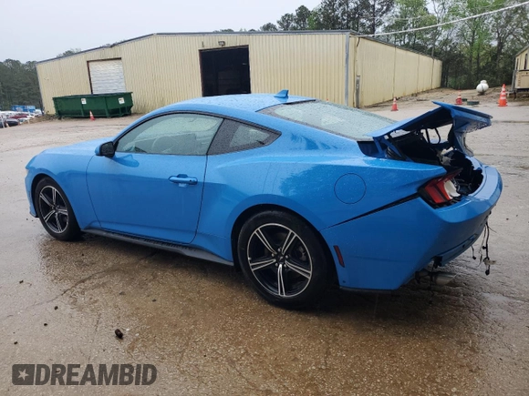 2024 Ford Mustang EcoBoost with VIN 1FA6P8TH0R5130338, listed as a Copart auction lot 51929615 with 24,830 mi miles and Clean Title. Bid and sale history available at DreamBid. Image 2.