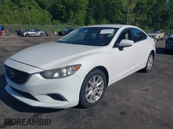 2014 Mazda 6 i Sport with VIN JM1GJ1U58E1105376, listed as a IAAI auction lot 42024402 with 124,233 mi miles. Bid and sale history available at carsss.com. Image 21.