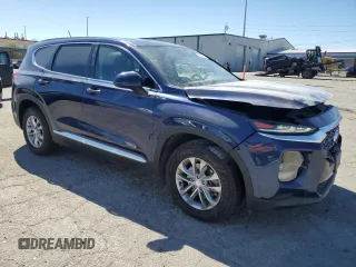 2019 Hyundai Santa Fe SE with VIN 5NMS23AD4KH080248, listed as a Copart auction lot 50587115 with 62,265 mi miles and Salvage Title. Bid and sale history available at carsss.com. Image 4.