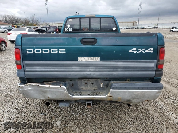 1997 Dodge 1500 with VIN 3B7HF13Z3VG780239, listed as a Copart auction lot 51706095 with 264,090 mi miles and Salvage title. Bid and sale history available at DreamBid. Image 6.