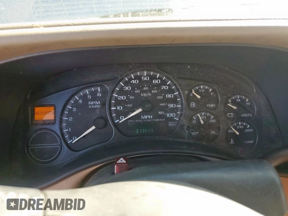 2002 Chevrolet Tahoe LS with VIN 1GNEC13V72R116845, listed as a Copart auction lot 46909855 with 313,655 mi miles and Non Repairable. Bid and sale history available at carsss.com. Image 9.