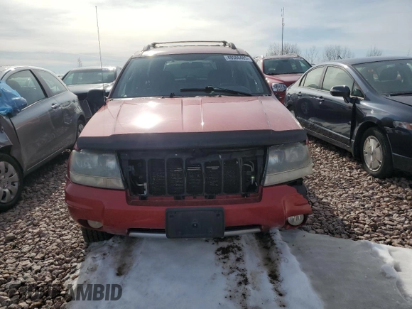 2004 Jeep Grand Cherokee with VIN 1J8GW48NX4C278910, listed as a Copart auction lot 48586485 with 159,923 mi miles and Non repairable. Bid and sale history available at DreamBid. Image 5.