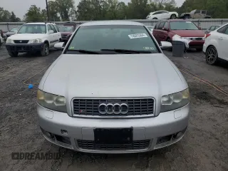 2004 Audi S4 z VIN WAUPL68E04A208515, wystawiony jako Copart lot #74025304 z przebiegiem 135 427 mil mil oraz Tytuł czysty. Historia ofert i sprzedaży dostępna na DreamBid. Obrazek 5.