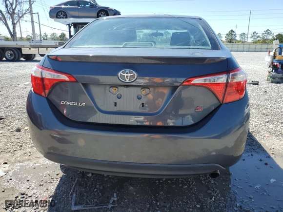 2016 Toyota Corolla L with VIN 2T1BURHE2GC739176, listed as a Copart auction lot 50030165 with 107,179 mi miles and Salvage Title. Bid and sale history available at carsss.com. Image 6.