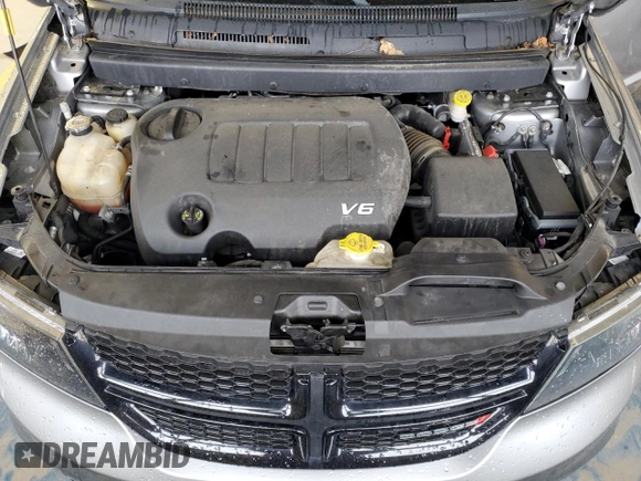 2017 Dodge Journey Crossroad Plus with VIN 3C4PDCGG3HT625675, listed as a Copart auction lot 57630355 with Not provided miles and Clean title. Bid and sale history available at DreamBid. Image 12.