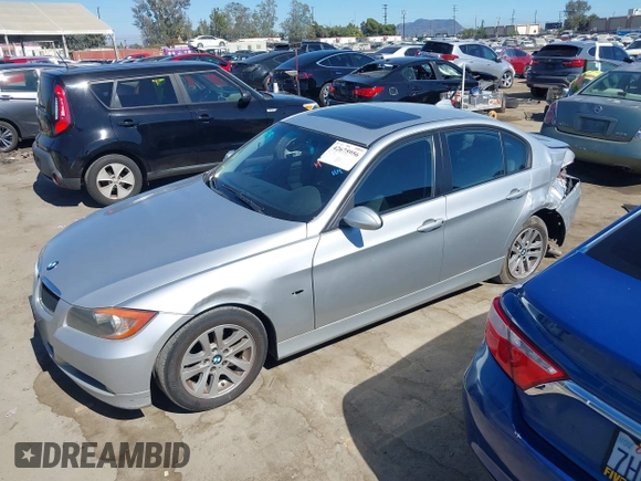 2007 BMW 3 Series 328i with VIN WBAVC53537FZ80538, listed as a IAAI auction lot 42675956 with 235,056 mi miles and . Bid and sale history available at DreamBid. Image 14.