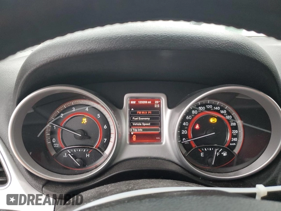 2013 Dodge Journey Crew with VIN 3C4PDCCG4DT698618, listed as a Copart auction lot 87632875 with 198,284 mi miles and Salvage title. Bid and sale history available at DreamBid. Image 9.