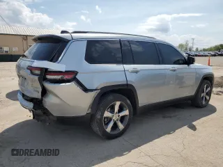 2021 Jeep Grand Cherokee Limited z VIN 1C4RJKBG2M8118102, wystawiony jako Copart lot #54434195 z przebiegiem 42 515 mil mil oraz Szkoda całkowita • Salvage title. Historia ofert i sprzedaży dostępna na DreamBid. Obrazek 3.