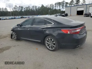 2017 Hyundai Azera with VIN KMHFG4JG6HA591509, listed as a Copart auction lot 47174805 with 130,670 mi miles and Salvage Title. Bid and sale history available at carsss.com. Image 2.