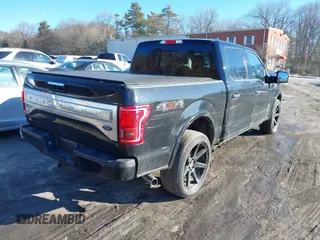 2017 Ford F-150 XL with VIN 1FTEW1EGXHFB14984, listed as a IAAI auction lot 41546709 with 132,132 mi miles. Bid and sale history available at carsss.com. Image 4.
