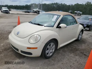 2007 Volkswagen Beetle z VIN 3VWRF31Y97M422610, wystawiony jako Copart lot #58707345 z przebiegiem 55 486 mil mil oraz Szkoda całkowita • Salvage title. Historia ofert i sprzedaży dostępna na DreamBid. Obrazek 1.