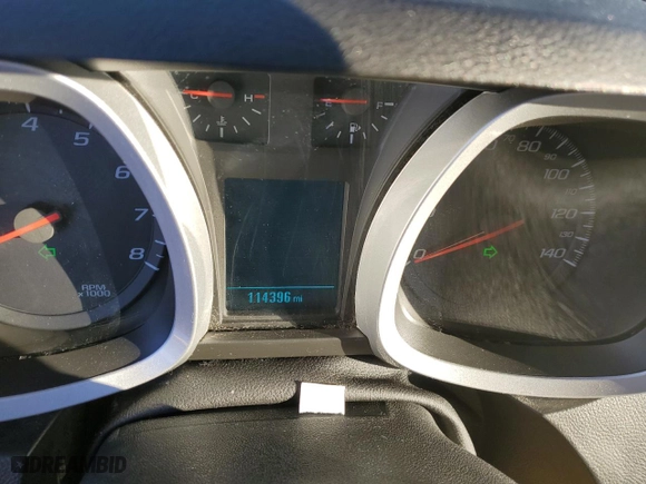 2016 Chevrolet Equinox LT with VIN 2GNALCEK1G6125508, listed as a Copart auction lot 85692544 with 114,396 mi miles and Salvage Title. Bid and sale history available at carsss.com. Image 9.