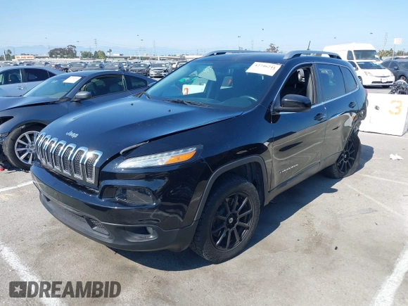 2017 Jeep Cherokee Latitude with VIN 1C4PJLCB9HW577970, listed as a IAAI auction lot 42746241 with 77,295 mi miles and . Bid and sale history available at DreamBid. Image 2.