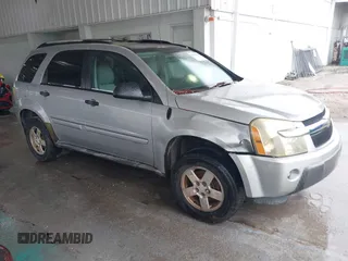2005 Chevrolet Equinox LS z VIN 2CNDL13F056198331, wystawiony jako IAAI lot #42727943 z przebiegiem 193 904 mil mil oraz . Historia ofert i sprzedaży dostępna na DreamBid. Obrazek 1.