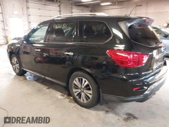 2017 Nissan Pathfinder Platinum with VIN 5N1DR2MM1HC632396, listed as a IAAI auction lot 41871050 with 53,419 mi miles and . Bid and sale history available at DreamBid. Image 3.
