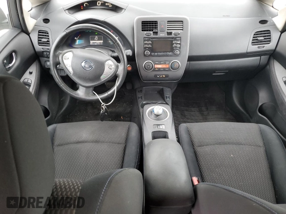 2015 Nissan LEAF SV with VIN 1N4AZ0CP2FC332733, listed as a Copart auction lot 54180075 with 113,871 mi miles and Clean Title. Bid and sale history available at carsss.com. Image 8.