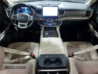 2023 Ford Expedition Limited с VIN 1FMJU1K87PEA06260, выставлен на аукционе Copart как лот 62114425 с пробегом 69 272 миль миль и Чистый • Clean title. История ставок и продаж доступна на DreamBid. Изображение 8.