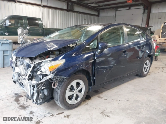 2012 Toyota Prius One with VIN JTDKN3DU1C1544126, listed as a IAAI auction lot 41896219 with 75,859 mi miles. Bid and sale history available at carsss.com. Image 20.