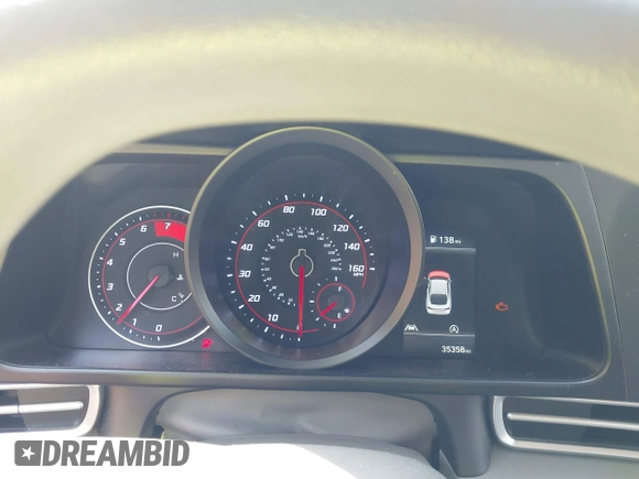 2023 Hyundai Elantra SE with VIN KMHLL4AG9PU384818, listed as a IAAI auction lot 42399244 with 35,358 mi miles and . Bid and sale history available at DreamBid. Image 7.