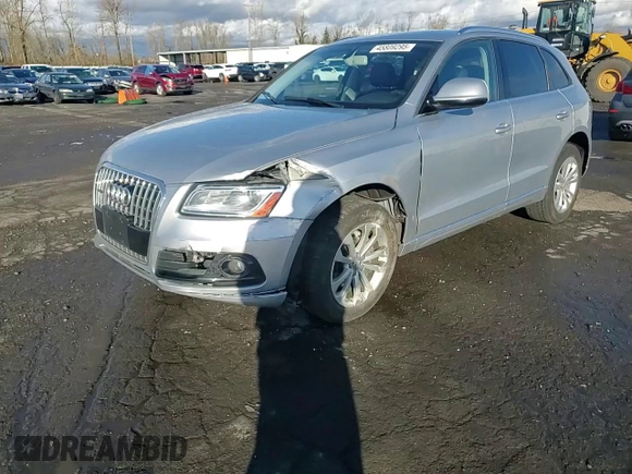 2016 Audi Q5 Premium Plus with VIN WA1L2AFP7GA058347, listed as a Copart auction lot 45809295 with 78,063 mi miles and Salvage Title. Bid and sale history available at carsss.com. Image 11.