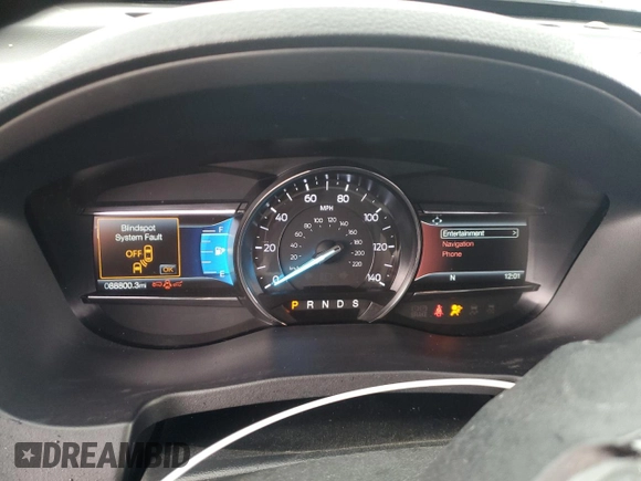 2019 Ford Explorer Sport with VIN 1FM5K8GT4KGB04107, listed as a Copart auction lot 51049395 with 88,800 mi miles and Salvage Title. Bid and sale history available at carsss.com. Image 9.