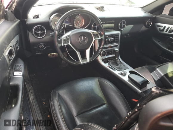2016 Mercedes-Benz SLK 350 with VIN WDDPK5HA3GF115546, listed as a Copart auction lot 56627415 with 100,429 mi miles and Salvage title. Bid and sale history available at DreamBid. Image 8.
