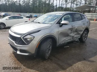 2023 Kia Sportage LX with VIN KNDPU3AF7P7143584, listed as a Copart auction lot 47781955 with 57,893 mi miles and Salvage Title. Bid and sale history available at carsss.com. Image 1.