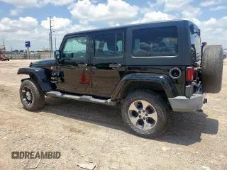 2016 Jeep Wrangler Unlimited Sahara with VIN 1C4HJWEG9GL103631, listed as a Copart auction lot 60530885 with 232,683 mi miles and Salvage title. Bid and sale history available at DreamBid. Image 2.