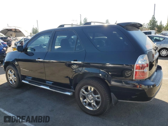 2006 Acura MDX Touring w/Navi with VIN 2HNYD18836H510543, listed as a Copart auction lot 71275524 with 153,416 mi miles and Salvage Title. Bid and sale history available at carsss.com. Image 2.