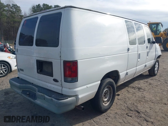 2002 Ford Econoline Cargo with VIN 1FTRE14252HB67887, listed as a IAAI auction lot 41180872 with 274,561 mi miles and . Bid and sale history available at carsss.com. Image 4.