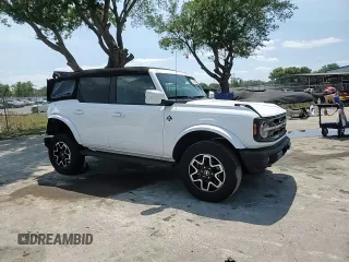 2021 Ford Bronco with VIN 1FMEE5BP2MLA94820, listed as a Copart auction lot 52015085 with 33,606 mi miles and Salvage title. Bid and sale history available at DreamBid. Image 12.