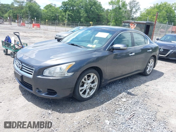 2012 Nissan Maxima SV with VIN 1N4AA5AP0CC845868, listed as a IAAI auction lot 42216031 with 215,920 mi miles and . Bid and sale history available at DreamBid. Image 2.