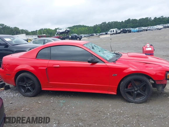 2002 Ford Mustang GT Deluxe with VIN 1FAFP42X52F183277, listed as a IAAI auction lot 42483076 with Not provided miles and . Bid and sale history available at DreamBid. Image 13.