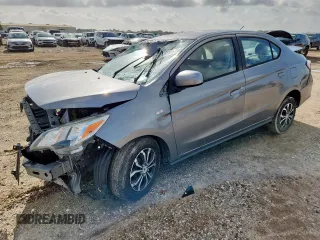 2021 Mitsubishi Mirage ES with VIN ML32FUFJ7MHF02161, listed as a Copart auction lot 61141635 with 94,233 mi miles and Salvage title. Bid and sale history available at DreamBid. Image 1.