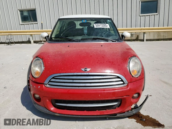 2013 MINI Hardtop with VIN WMWSU3C56DT545546, listed as a Copart auction lot 50413305 with 103,305 mi miles and Salvage Title. Bid and sale history available at DreamBid. Image 5.